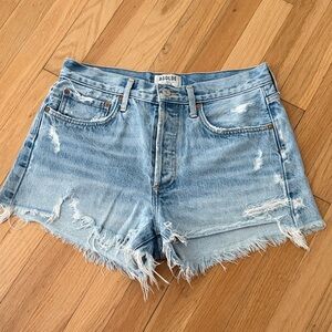 Agolde Parker Short - Light Blue